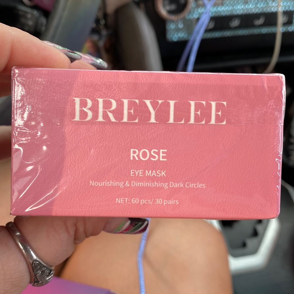 Breylee rose eye mask 60pcs/30 pairs